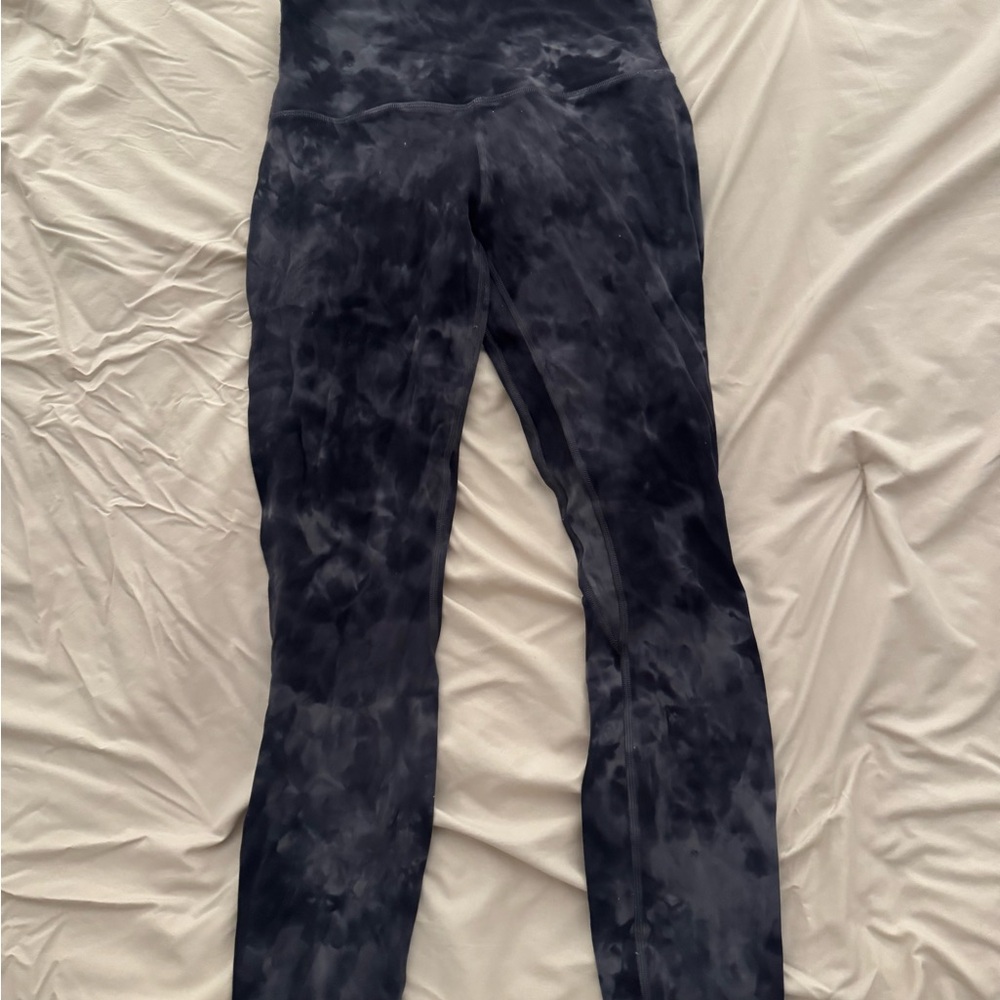 lululemon athletica Black Tie-Dye align Leggings